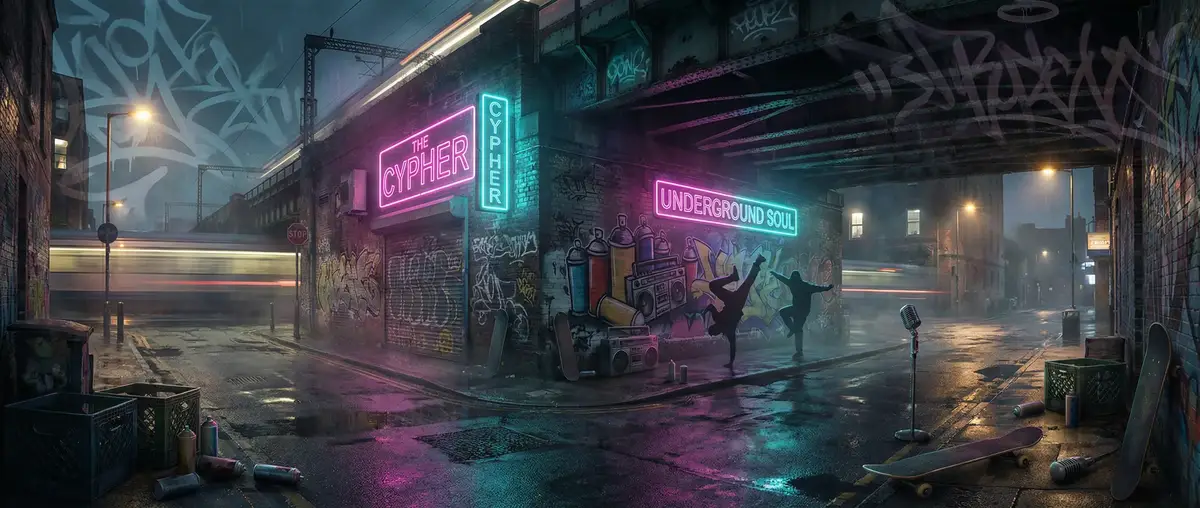 我喜欢你网剧 - 城市街头文化夜景